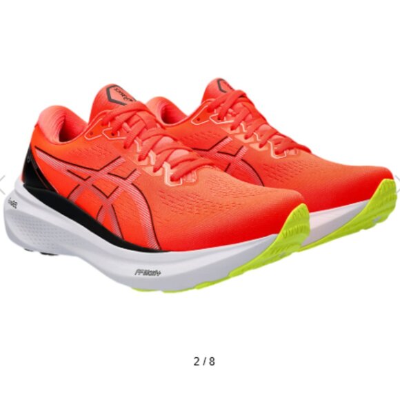 Asics Gel-Kayano 30 Sunrise Red - mens size 8 - Picture 1 of 7